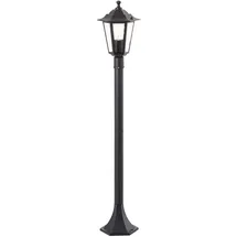 Brilliant Außenstandleuchte Glas Metall 100,0 cm 1x E27 schwarz