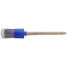 WISTOBA Lackier-Ringpinsel KREX blaue Kunststoff-Fassung 2-fach Vorband blauer Deckel Gr. 10, Ø 40 mm
