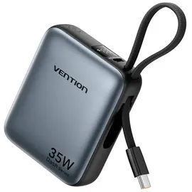 Vention Powerbank Vention FHEH0 10000mAh 35W (Szary)