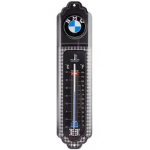 Nostalgic-Art Thermometer BMW Classic Pepita, 28 cm