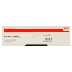 OKI Tonerpatrone MB 441 Toner schwarz schwarz