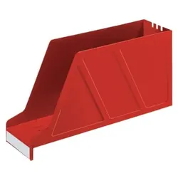 Stehsammler Standard, A4, Polystyrol, rot