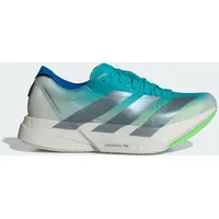 adidas Adizero Adios Pro 4 Herren Hi-Res Aqua/Iron Metallic/Grey One 43 1/3