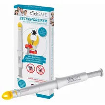 tickSAFE Zeckengreifer Mensch, rotierender Greiferkopf, die bessere Zeckenzange