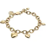 Guido Maria Kretschmer Puffy Hearts Armband gold 89219637 Größe 18