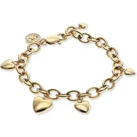 Guido Maria Kretschmer Puffy Hearts Armband gold 89219637 Größe 18
