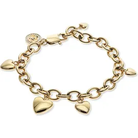 Guido Maria Kretschmer Puffy Hearts Armband gold 89219637 Größe 18