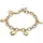 Guido Maria Kretschmer Puffy Hearts Armband gold 89219637 Größe 18