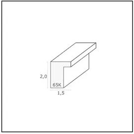 Deknudt S65KQ3 Galerie braun 13x18 cm 3er Set