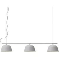 Muuto Ambit Rail Pendelleuchte, grau