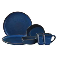 SELECTION ASA SAISONS midnight blue Frühstücksset 6tlg