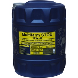 Mannol Multifarm STOU 10W-40 Motoröl 20L Mn2502-20