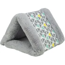 Trixie Höhle Sunny 44 x 33 x 40 cm bunt/grau
