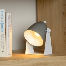 LUCIDE CHAGO - Tischlampe - 1xE14 - Grau