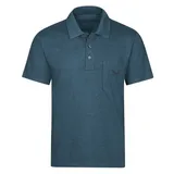 Trigema Poloshirt » Poloshirt aus Single-Jersey«, (1 tlg.), Gr. XL, jeans-melange, , 40754111-XL