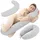 Totsy Baby Schwangerschaftskissen 190 cm Grau