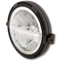 Highsider LED-Hauptscheinwerfer FRAME-R1 Typ 4 7", seitliche oder untere Befestigung