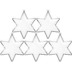 Kunststoff-Formen "Stern", 10 cm, 5 Stück