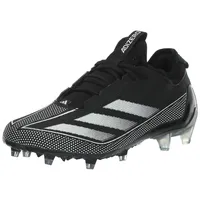 adidas Men's Adizero Scorch Football Shoe, Black/White/Black, 13 - 48 EU