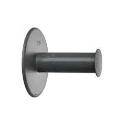 Koziol Toilettenpapierhalter PLUG 'N' ROLL, ohne Bohren 1410120 , Farbe: grau