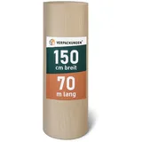 BB-Verpackungen 4x Rollenwellpappe1,5 x 70 m Fläche 420m2 (4 Rollen) - hochwertige Wellpappe Rolle für Versand und Lagerung, umweltfreundlich und recyelbar