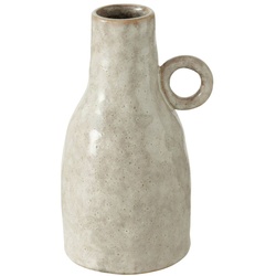 BOLTZE Vase Cecilie 20 cm Steingut Beige M (Medium)