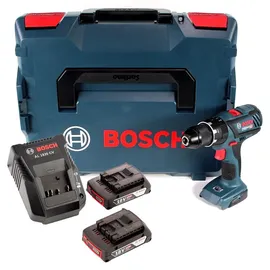Bosch GSB 18V-28 Professional inkl. 2 x 2,0 Ah + L-Boxx 06019H4002