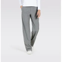 Bootcuthose »CHIARA«, Bootcut-Form in figurbetonter Form, Gr. 42 - Länge 32, tin melange, , 58950254-42 Länge 32