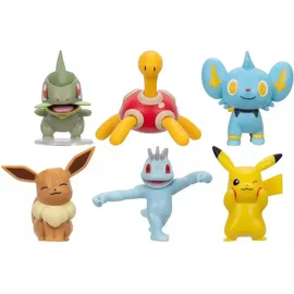 Pokémon Battle Figure Figurenset 6er-Pack