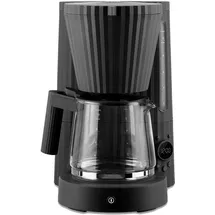 Alessi Plissé Filterkaffeemaschine schwarz