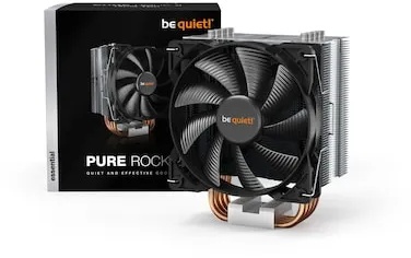 be quiet! Pure Rock 2 CPU Kühler für Intel und AMD, silber