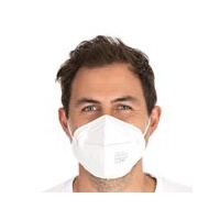 FFP2-Maske mit Elastikbändern Premium Plus Weiß