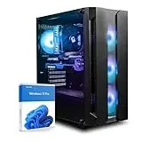 dcl24 Gamer PC Ryzen 9 5900X, RTX4070 12GB - 1000GB SSD, 32GB DDR4, Zocker PC mit 12x4.8 GHz, Tower PC mit WLAN, Gaming PC mit Windows 11 Pro [19694]