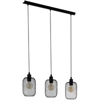 EGLO Pendelleuchte Wrington Schwarz Ø 15 cm x 110