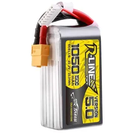 Tattu Akku 5.0 1050mAh 22,2V 6S 150C Black/Red
