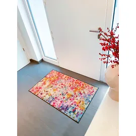 Wash+Dry Fußmatte Wild Summer 75x120cm, innen und außen, waschbar