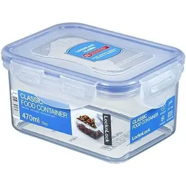 Lock & Lock Lock&Lock Frischhaltedose 470 ml 13,7x10,4x7cm - Lock HPL807 Frischhaltebox, rechteckig, - Transparent