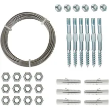 Versele-Laga Rankseilsystem für Kletterpflanzen 60 x 40 cm Grau