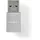 Nedis USB-A Adapter USB 3.2 Gen 1 | USB-A Stecker | USB-CTM Buchse | 5 Gbps | Vernickelt | Schwarz | Box