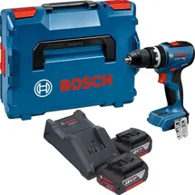 Bosch GSB 18V-65 inkl. 2 x 4,0 Ah + L-Boxx