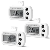 AiQInu Digitale Kühlschrank Thermometer 3 Stück Weiß