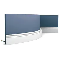 Orac Decor SX195F Luxxus HAMBURG Flexible Zierleiste Stuckleiste Neo-klassizismus-stil Weiß