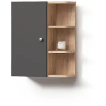 livinity® Badschrank, Fucino, Anthrazit, 47.2 x 59.2 cm