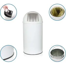 HJH Office PUSH 50 l Weiß