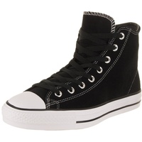 Converse Herren Skate CTAS Pro Suede Fitnessschuhe, Schwarz (Black/Black/White 001), 42.5 EU