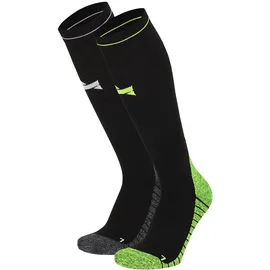 xtreme sockswear Xtreme Kompressionsstrümpfe 2er-Pack Schwarz 42-45