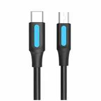 Vention USB-C 2.0 auf Mini-B Kabel - USB-Adapter-Kabel 2A 1m schwarz