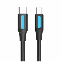 Vention USB-C 2.0 auf Mini-B Kabel - USB-Adapter-Kabel 2A 1m schwarz