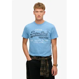 Superdry VL CLASSIC RELAXED TEE Blau S