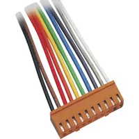TRU Components Steckbuchse mit Litze Polzahl Gesamt: 3 Rastermaß: